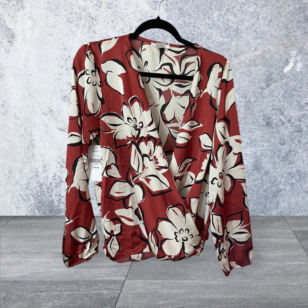 Miley + Molly Crossfront Top. NWT